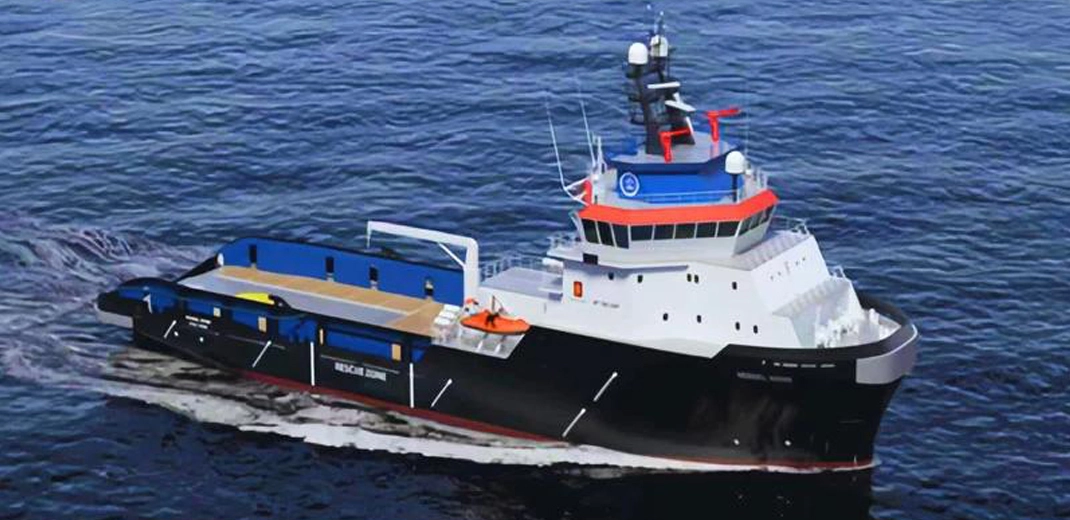 Projeto de construção naval SCA Salvage Tugboat