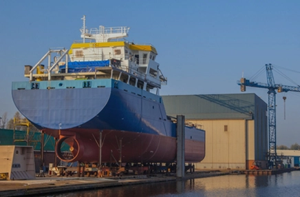 Projeto de construção naval plana de lâmpada