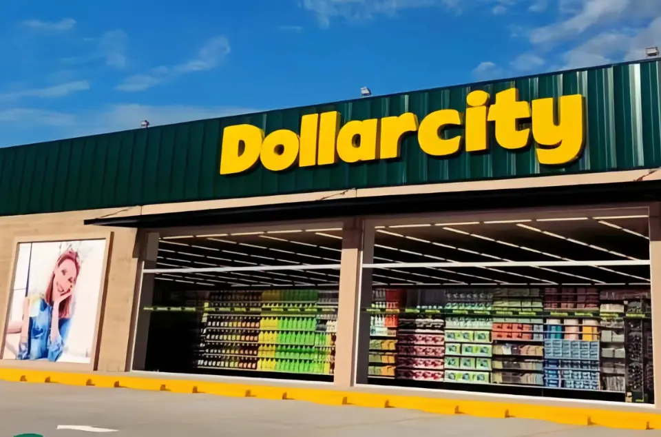 Construção de lojas de rede Dollarcity na Colômbia