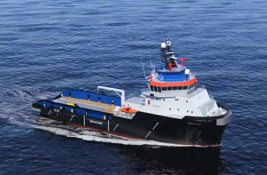 Projeto de construção naval SCA Salvage Tugboat
