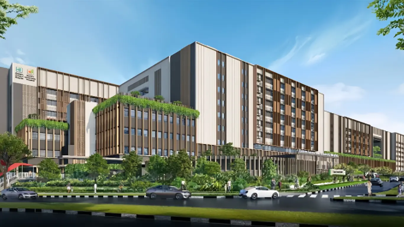 Projeto de construção de novos hospitais orientais de Cingapura