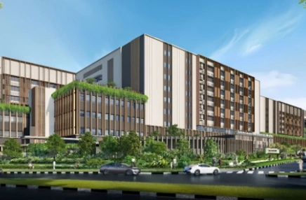 Projeto de construção de novos hospitais orientais de Cingapura