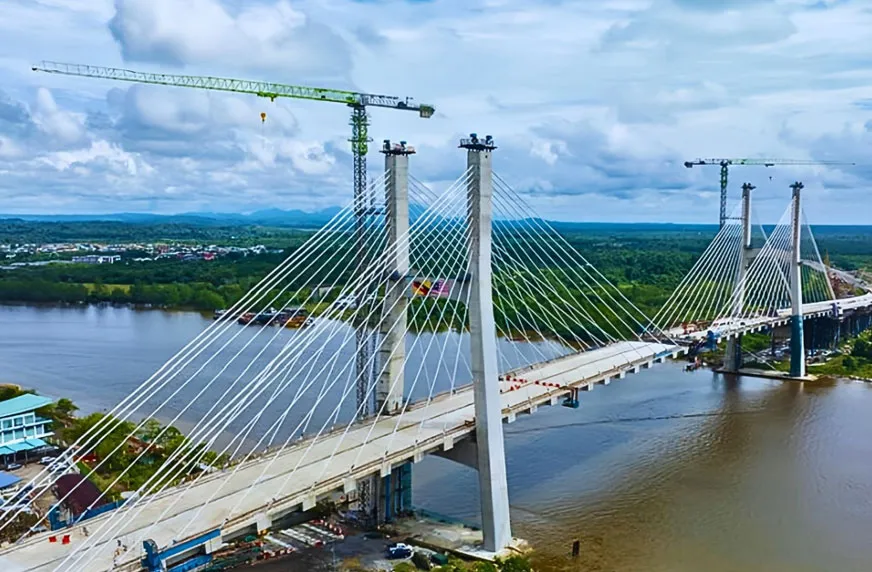 Malásia Projeto de construção da ponte Bintulu-Jepak